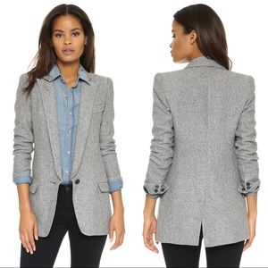 Size6 Smythe Long Notched Blazer